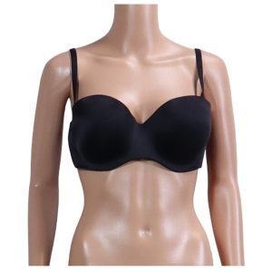 01 Berlei Strapless Black Bra 1
