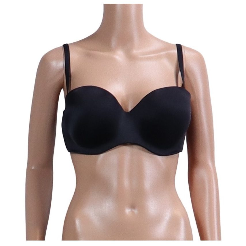 01 Berlei Strapless Black Bra 1