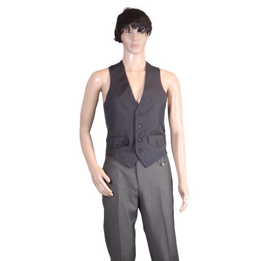 03 Godwin Charli Charcoal Vest 1