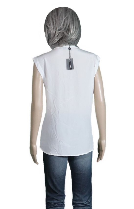 03 Godwin Charli Estelle Placket Front White Blouse 3