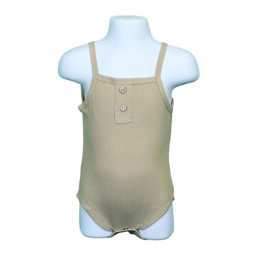 03 Singlet Onesie Brown 2