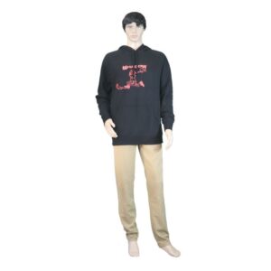05 AS Colour Black Hoodie 1