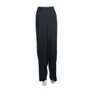 0511 Stitches Black Pants 1
