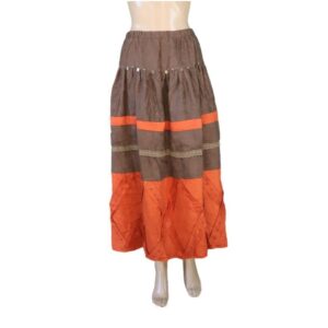 06 D&R Orange Skirt 1