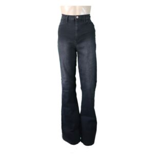 0602 Nona Fashion Black Jeans 1