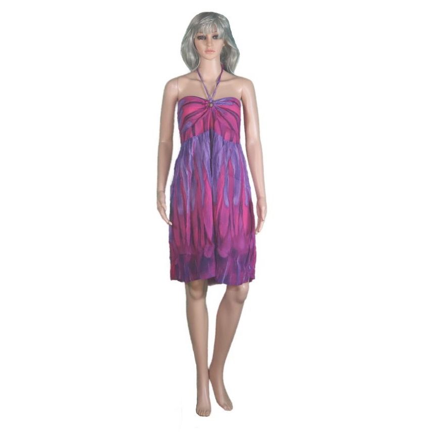 0605 HI Purple Green Dress 1