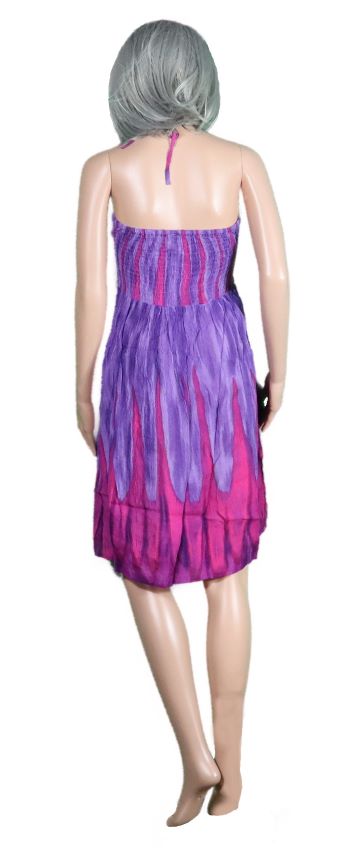 0605 HI Purple Green Dress 3