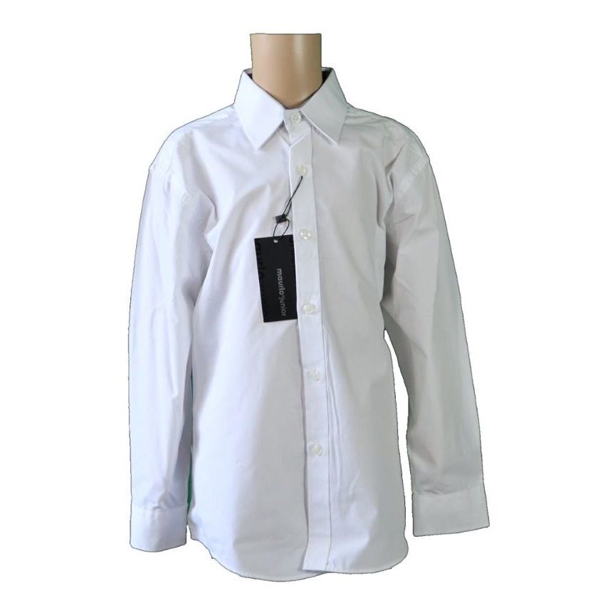 06050a Maurio Junior White Shirt 1