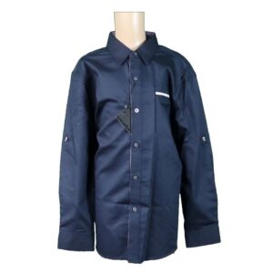 06055 Maurio Junior Navy Shirt 1
