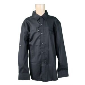 06056 Maurio Junior Black Shirt 1