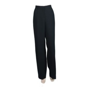 0611 Stitches Black Pants 1