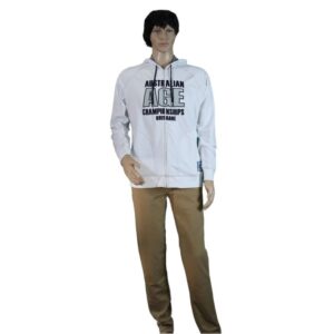 07 Speedo White Hoodie 1
