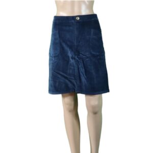 08 Bradeburn Navy Skirt 1