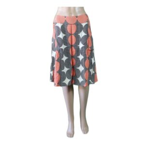 08 Totem Orange Brown Skirt 1