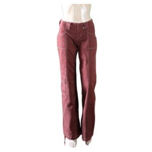 0809 Guess Burgundy Jeans 1