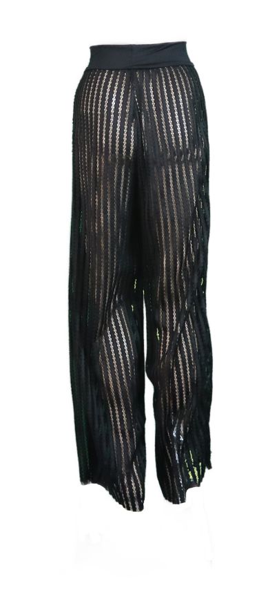 0821 Ribbon & Lace Black Grey 3