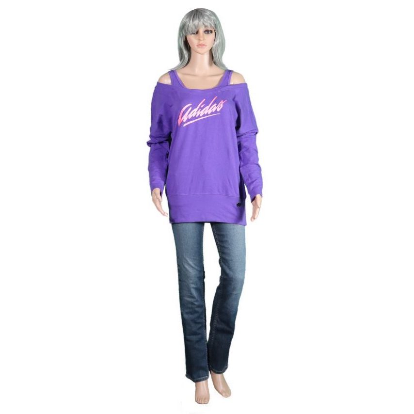 0906 Adidas Purple Jumper 1