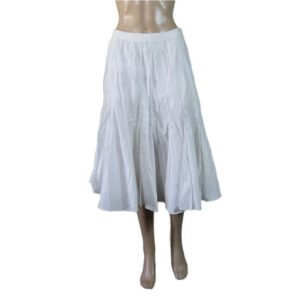10 One Step White Skirt 1