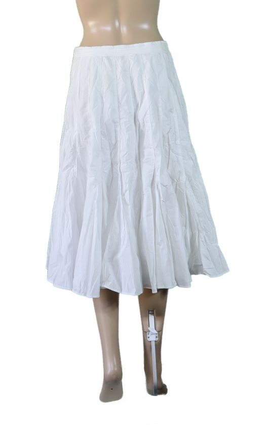 10 One Step White Skirt 3