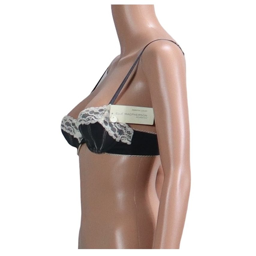 12 Elle Macpherson Isobella Charcoal Bra 4