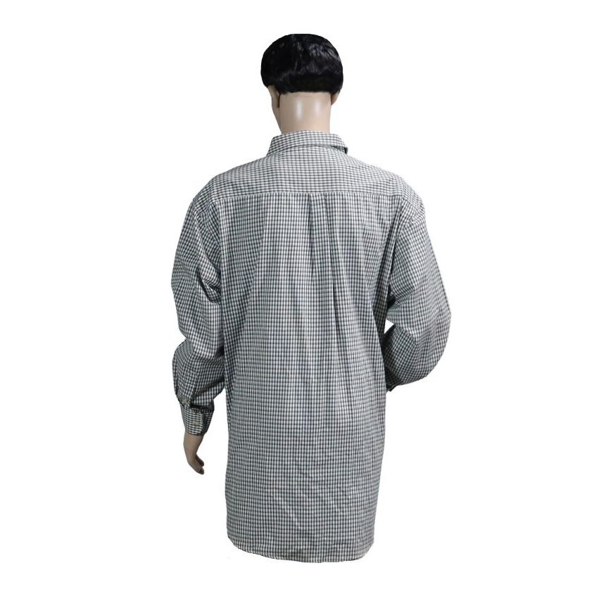 15 Advent Blk Beige White Check Shirt 2