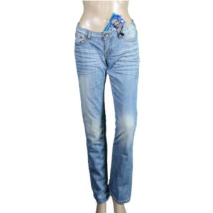 1501 Rust Blue Jeans 1
