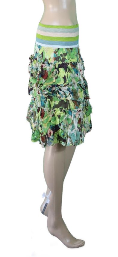 18 One Step Green Skirt 2