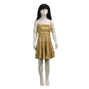 18 Shein Mustard Dress 1