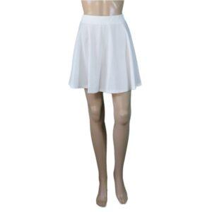 18 Shein White Skirt 1