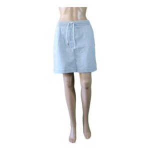 19 Anko Knit Denim Blue Skirt 1