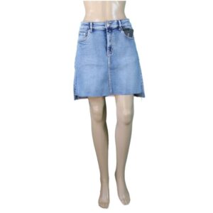 19 Decjuba Denim Blue Skirt 1