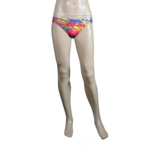 1907a Pink Green Swim Briefs 1