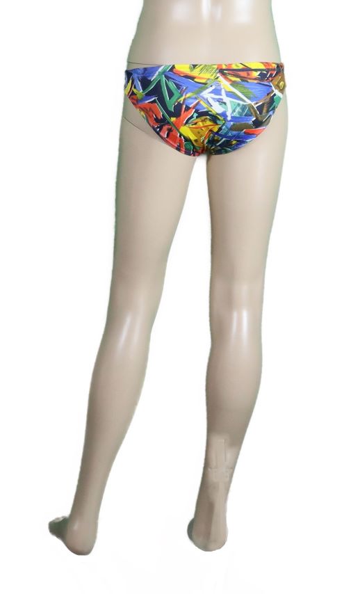 1907f Red Green Swim Briefs 2