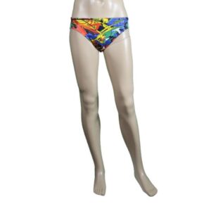 1907j Red Yellow Swim Briefs 1