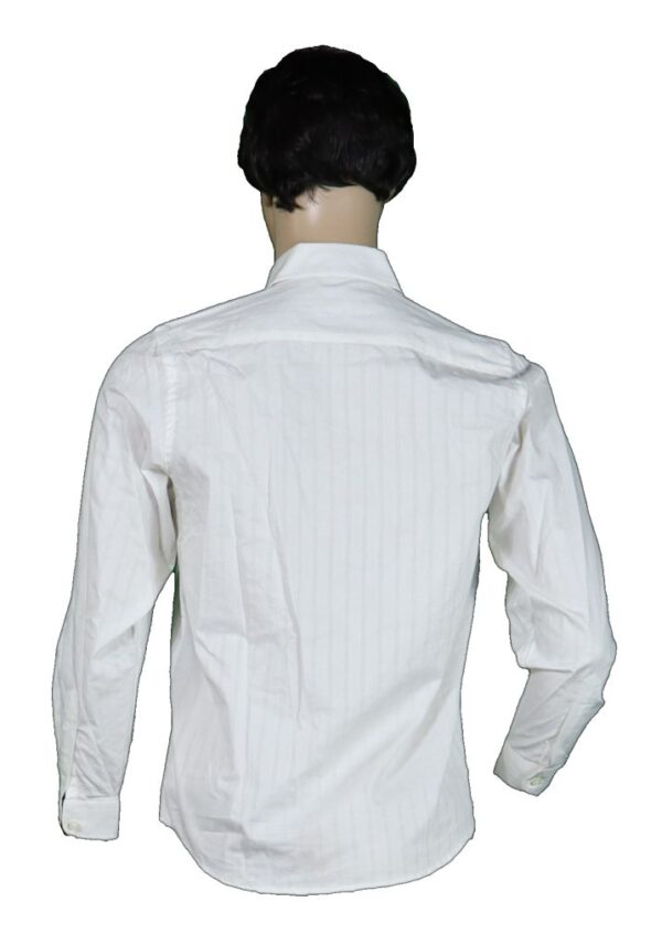Laramy Rounded Soft Laramy Cream Woven Stripe | Bargain As Clothing
