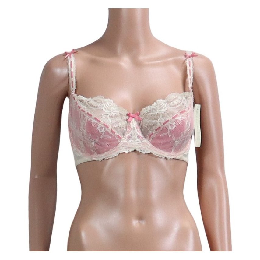 24 Elle Macpherson Artistry Vintage Cream Bra 1