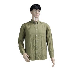 25 Hemp Olive Shirt 1