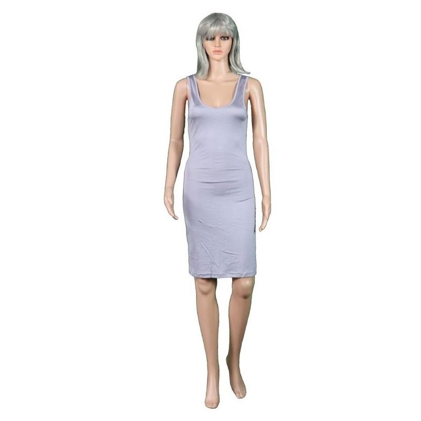 33 Gary Bigeni Metallic Grey Dress 1