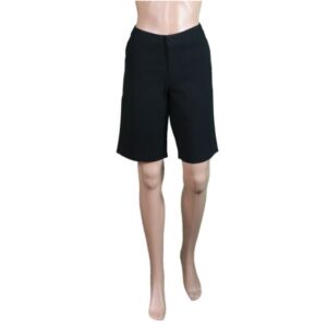 734 Asic Black Shorts 1