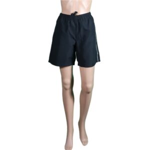 AW0604 Reebok Black White Shorts 1