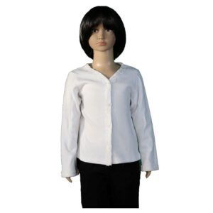 BC06117 Material Girl White Cardigan 1