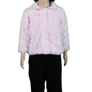 BC06131 Ollies Place Pink Coat 1