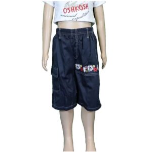 Children Clothing 08e Navy Cargo Flowers 1