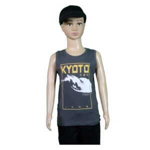 KR0902 Favourites Grey Singlet 1