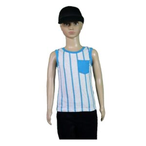 KR0903 Tilt White Singlet 1