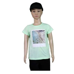KR0904 Cotton On Kids Green Shirt 1