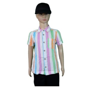 KR0908 Tilt Stripe Shirt 1