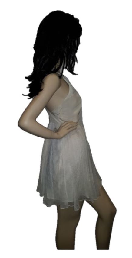 r3d04 Miss Unkon White Dress 2