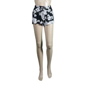 T040213 Peacocks Black Shorts 1