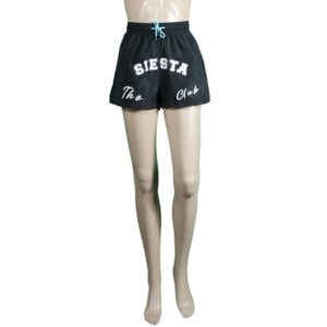 T040221 The Siesta Club Black Shorts 1